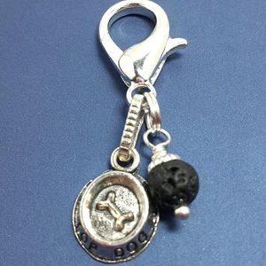 Clip on Lava Ball Diffuser for essential oils for aromatherapy